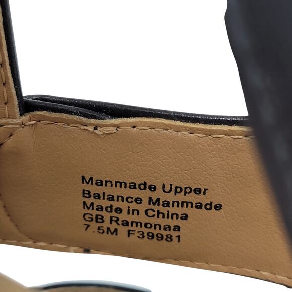 Giani Bernini Faux Leather Open Toe Slip-on Ramonaa Slingback Slide Sandal 7.5 M - Picture 7 of 7